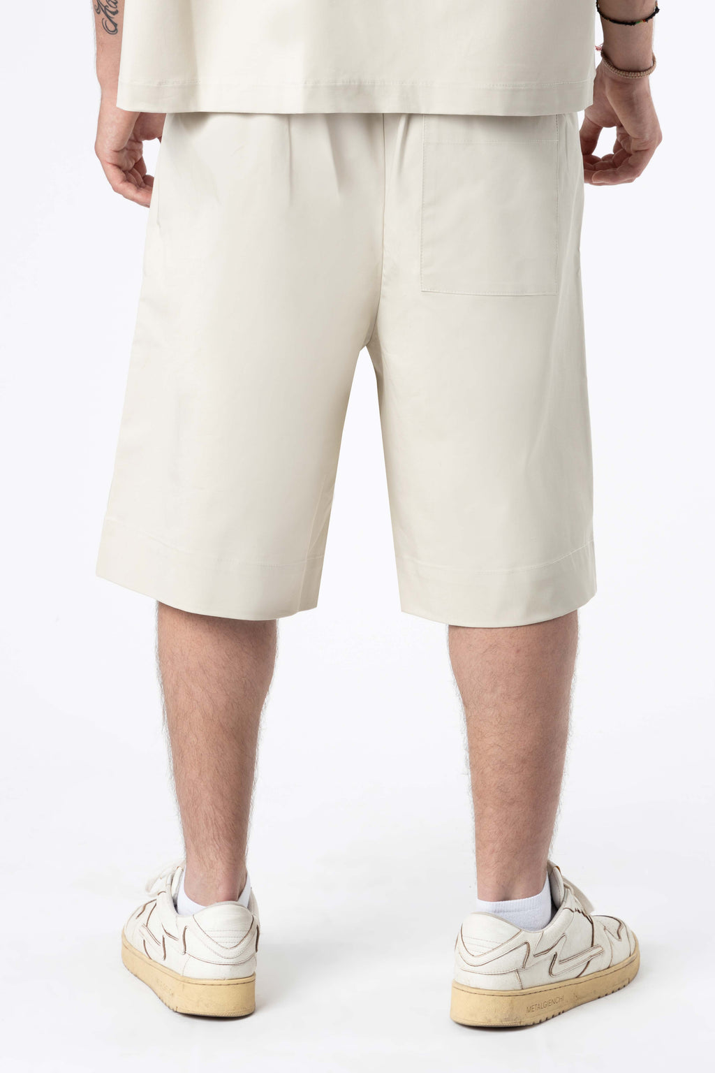 Plated Jorts Baggy fit 205Gsm Sand
