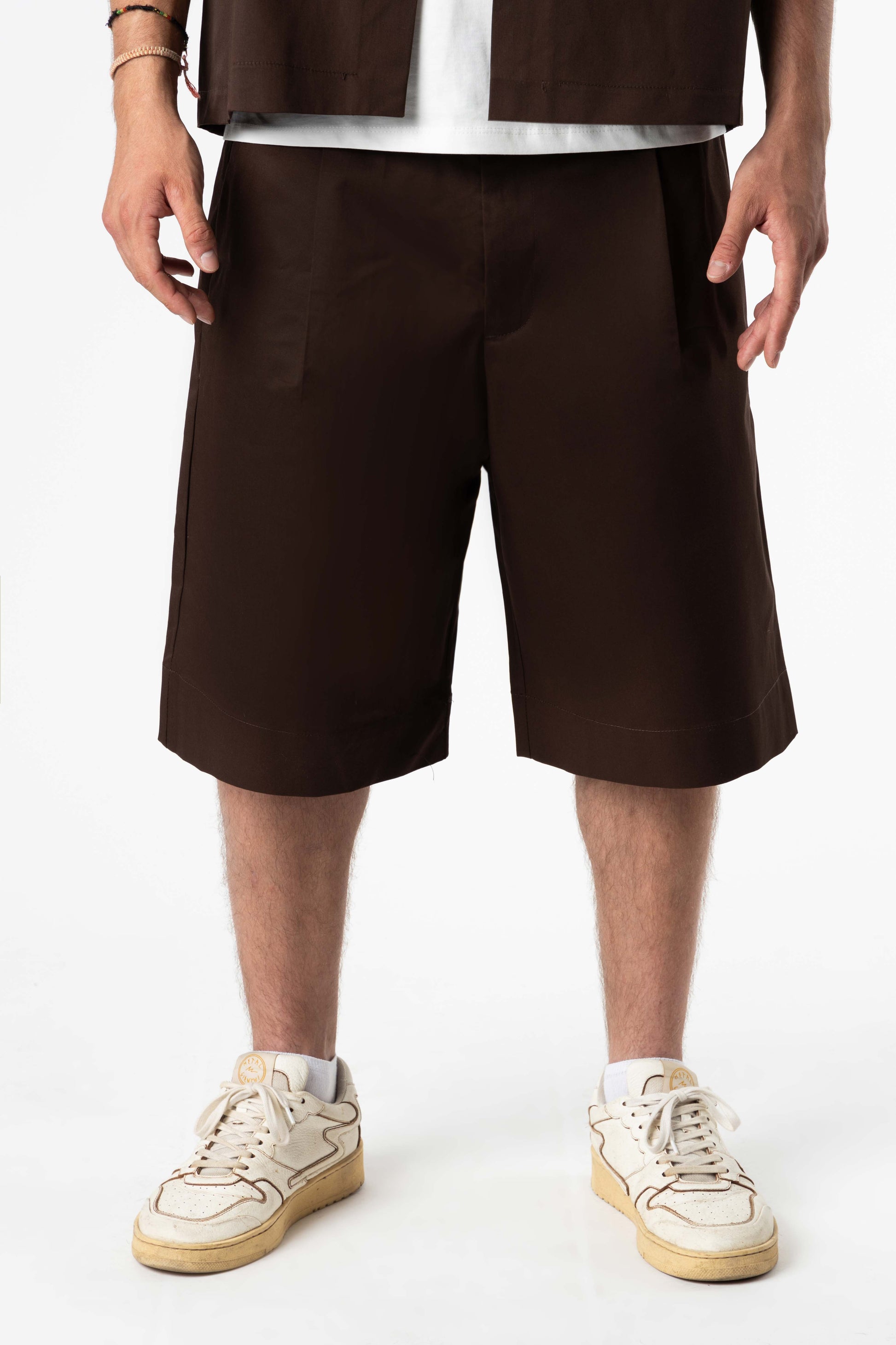 Plated Jorts Baggy fit 205Gsm Moro