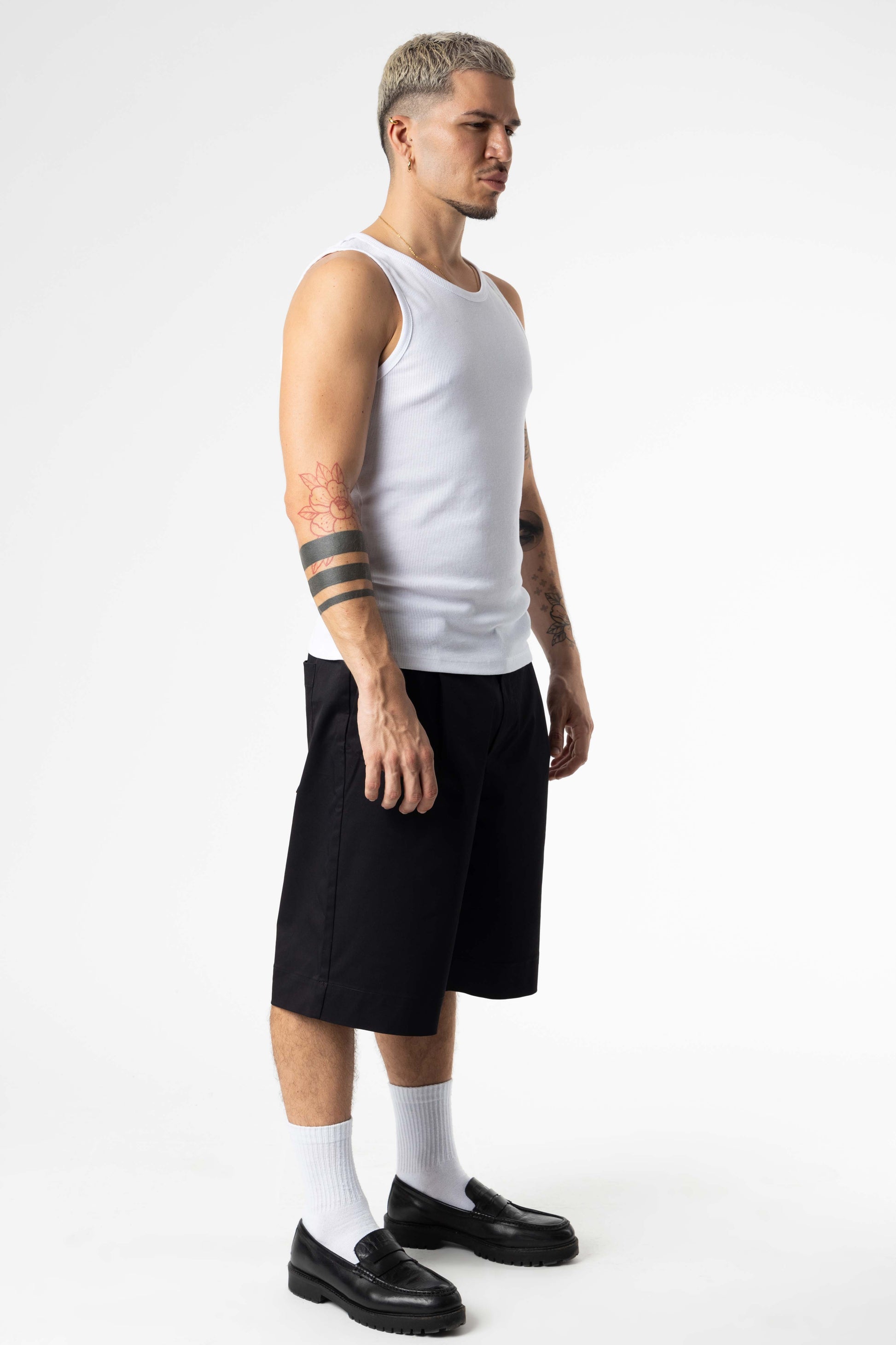 Ribbed Tanktop Blanks 190Gsm White