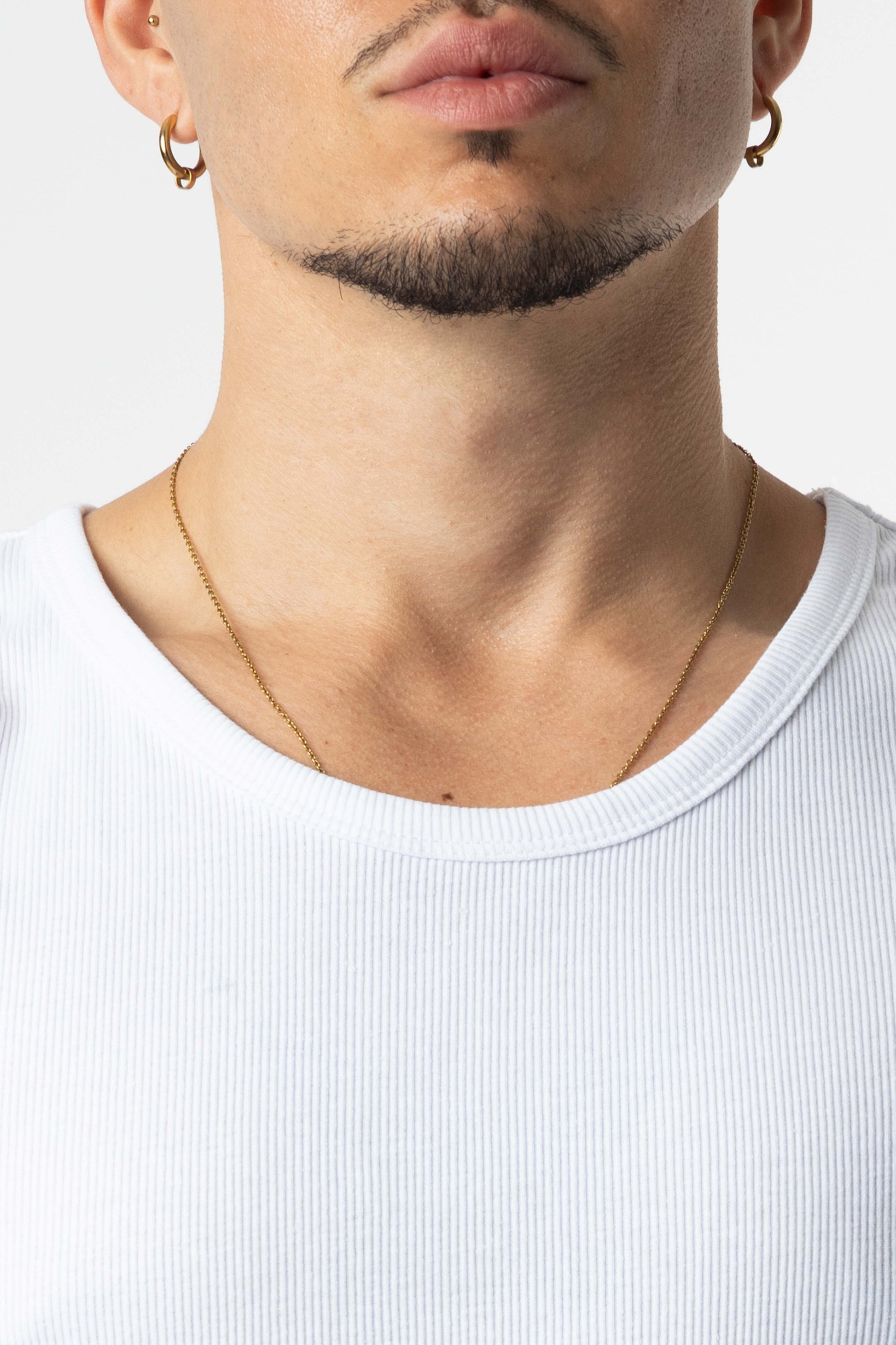 Ribbed Tanktop Blanks 190Gsm White