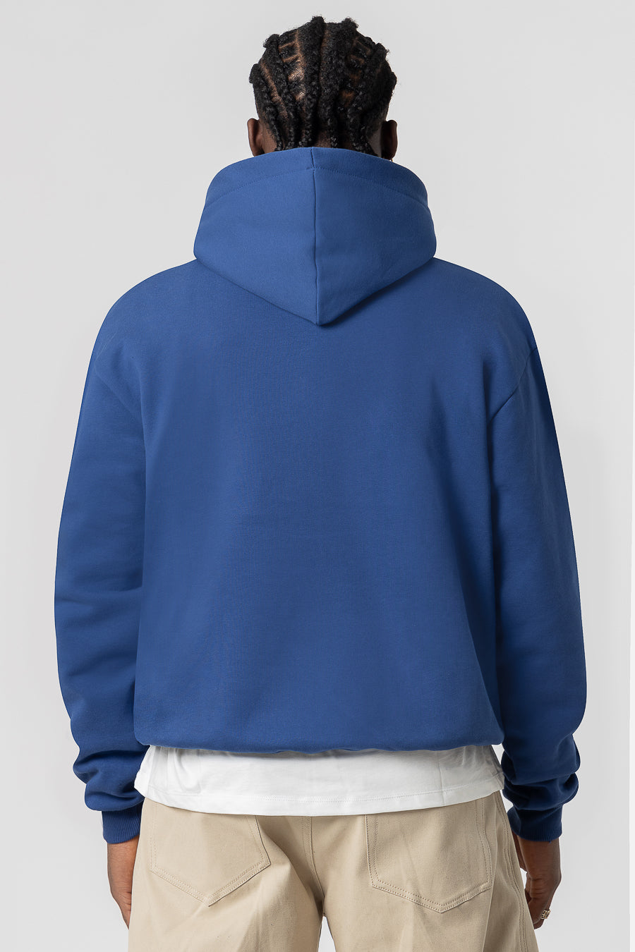 Sudadera con capucha Premium Blanks 330GSM Azul Marino 