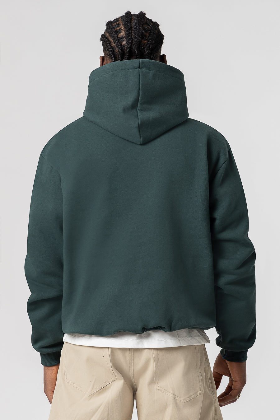 Hoodie Premium Blanks 330GSM Forest green
