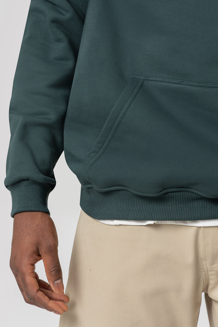 Hoodie Premium Blanks 330GSM Forest green