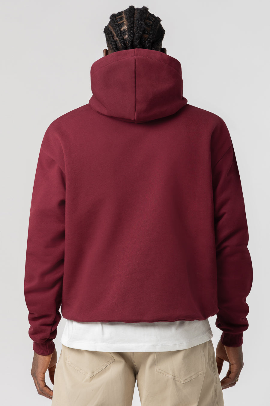 Sudadera con capucha Premium Blanks 330GSM Merlot 