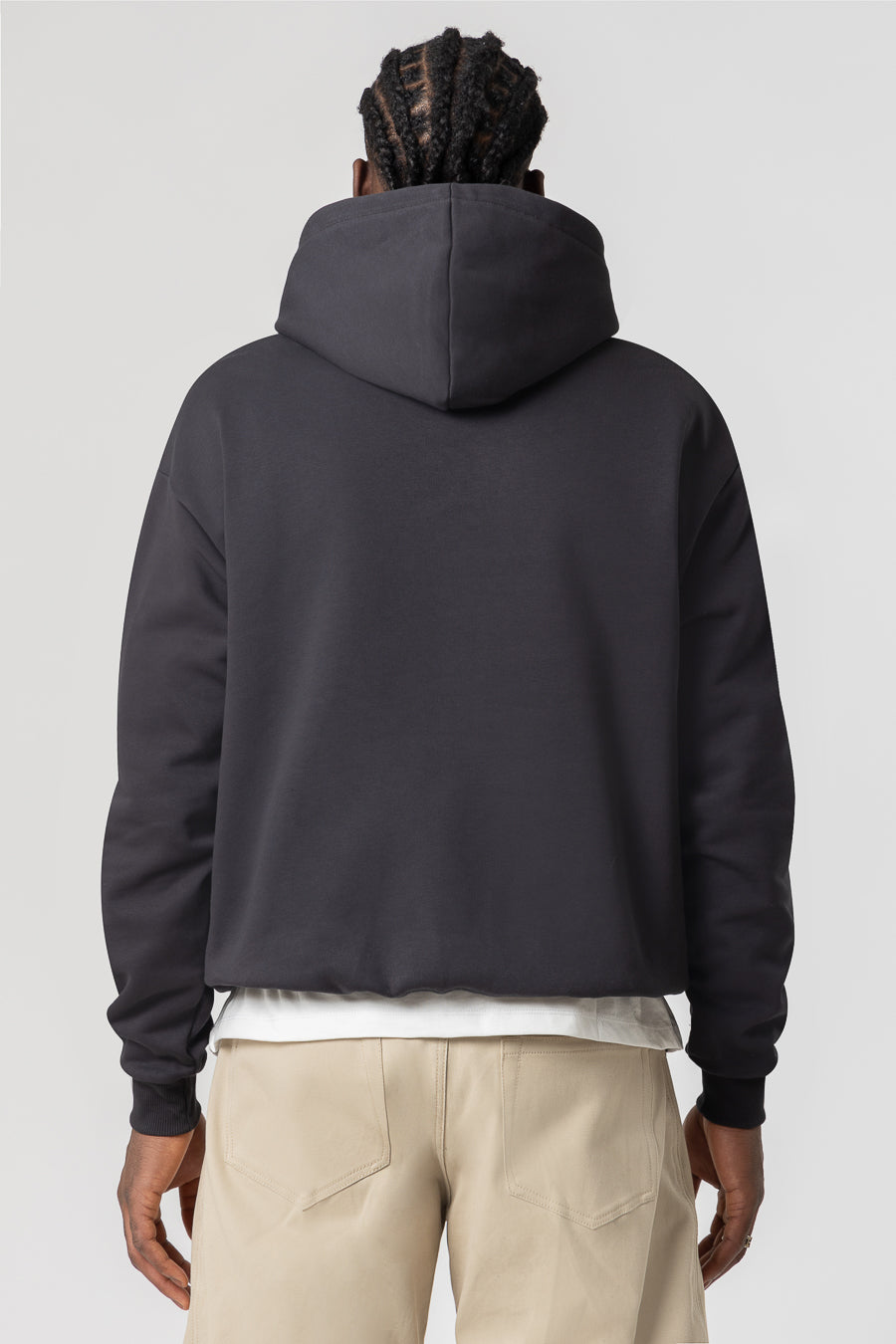 Hoodie Premium Blanks 330GSM Dark Grey