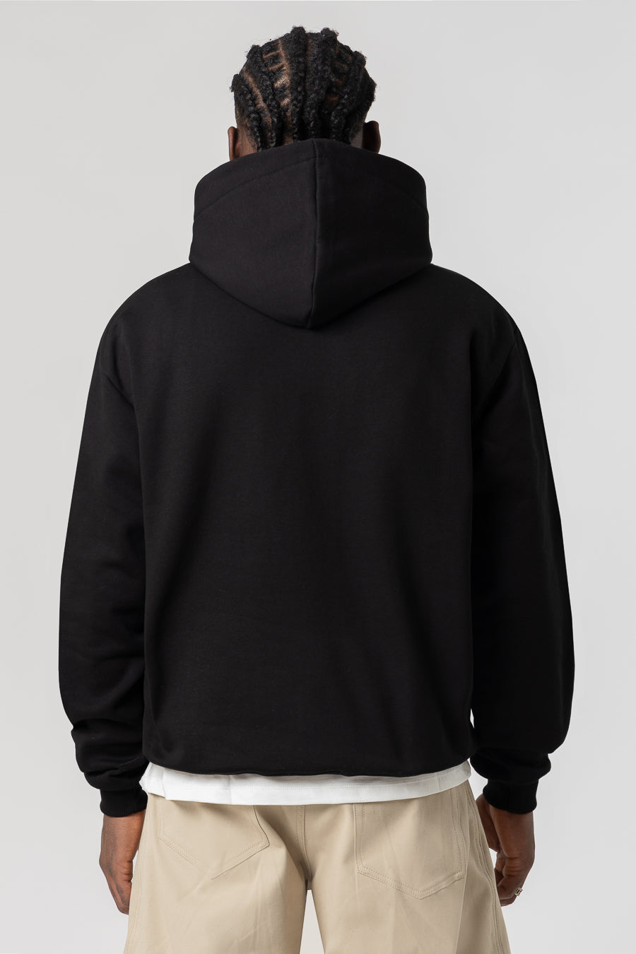 Hoodie Premium Blanks 330GSM Black 