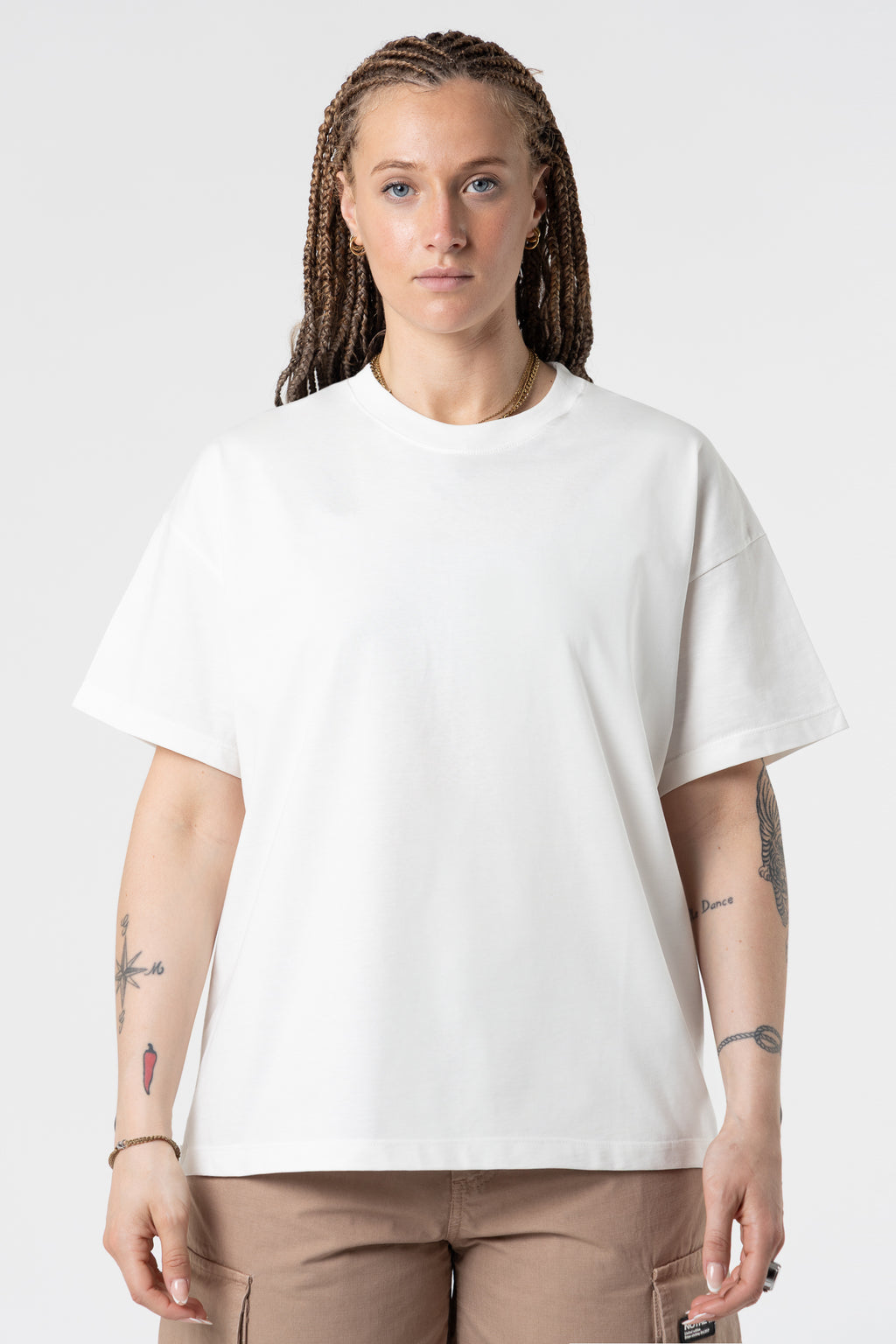 Blanks Boxy Fit T-Shirt 190GSM Dark Grey