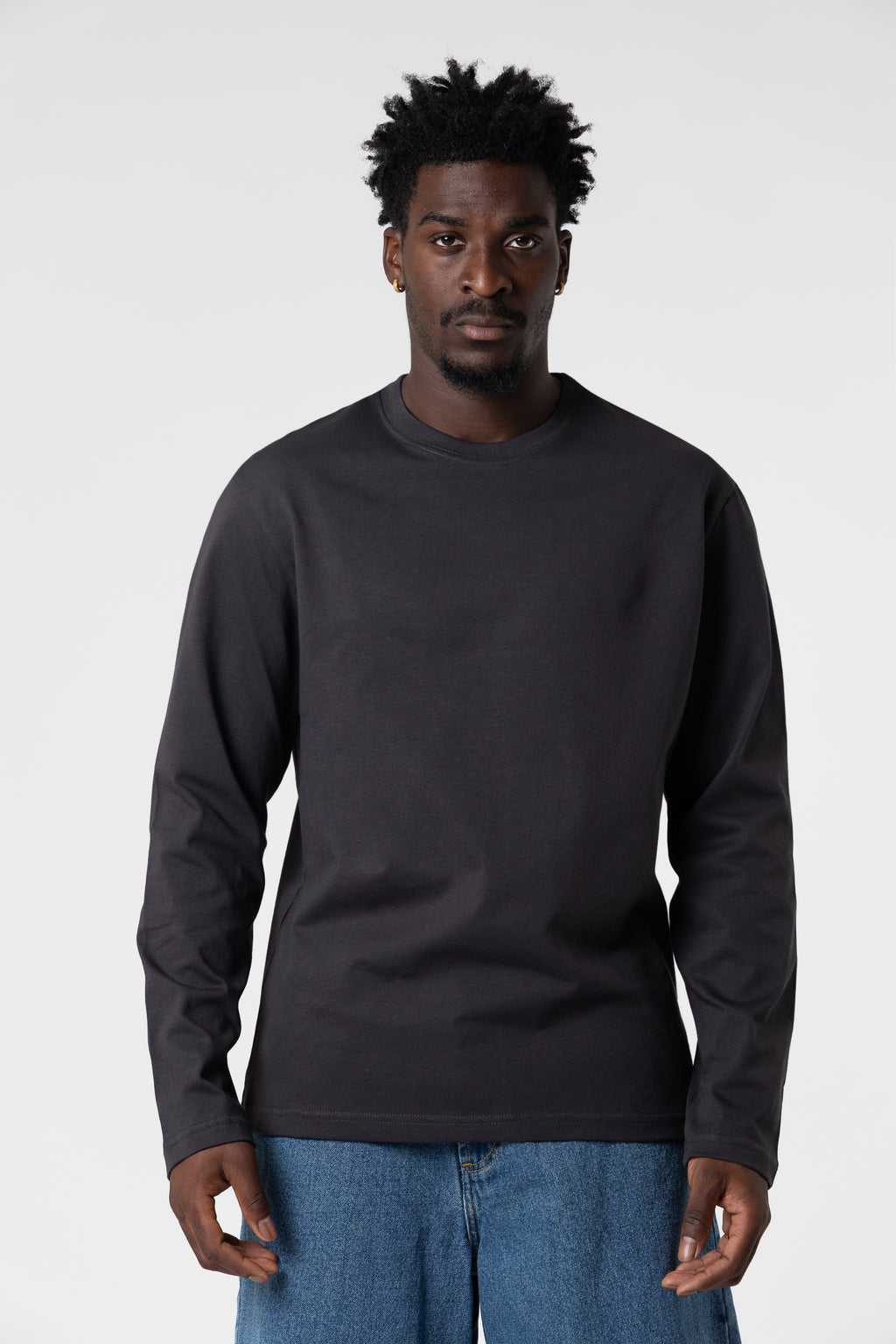 Longsleeve Blanks 220GSM Dark Grey