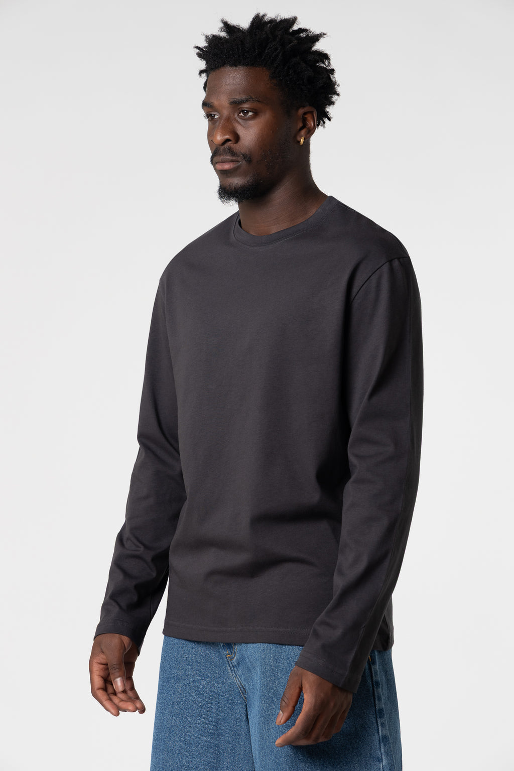 Longsleeve Blanks 220GSM Dark Grey