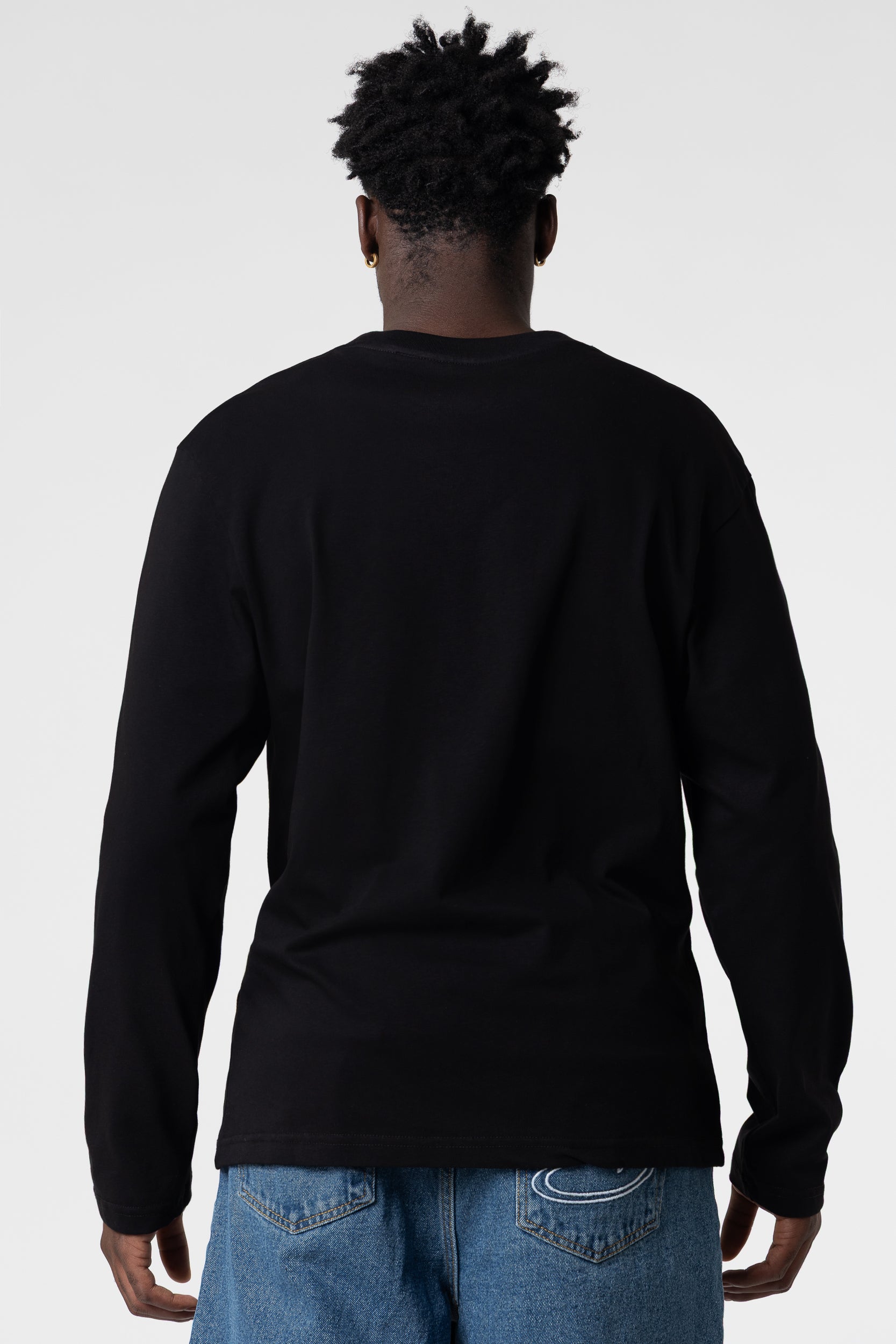 Longsleeve Blanks 220GSM Black