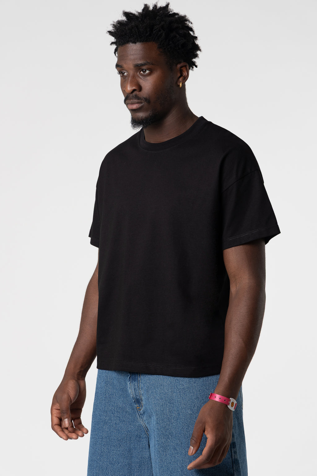 Blanks Boxy Fit T-Shirt 190GSM Dark Grey