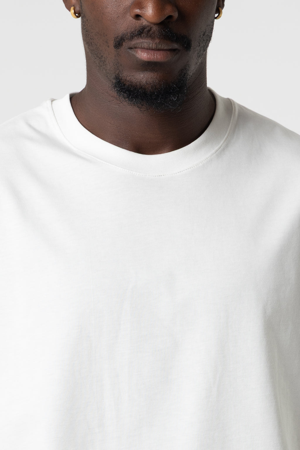 T-Shirt Blanks Boxy Fit 190GSM Cream