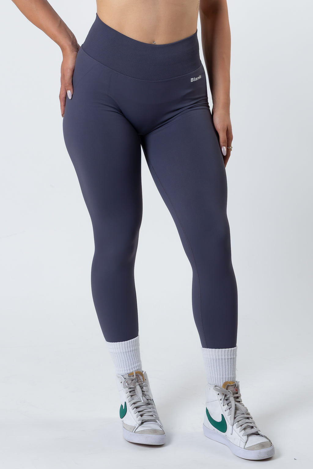Leggins Push Up Seamless Dark Grey