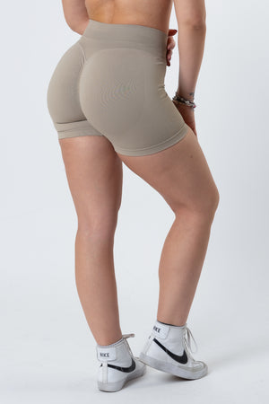 Short Push Up Seamless Sand