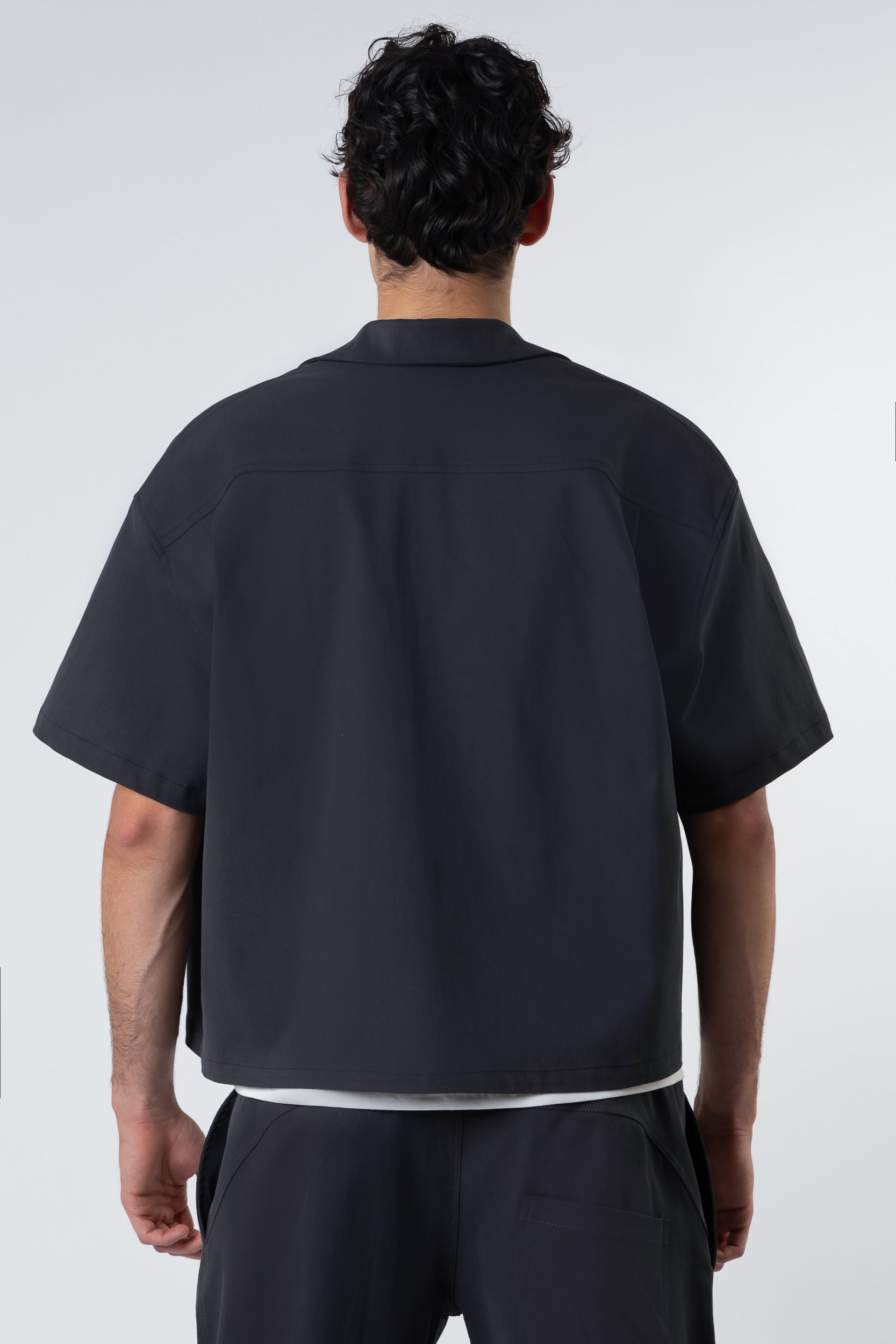 Bull Shirt boxy fit Blanks 280Gsm Dark Grey