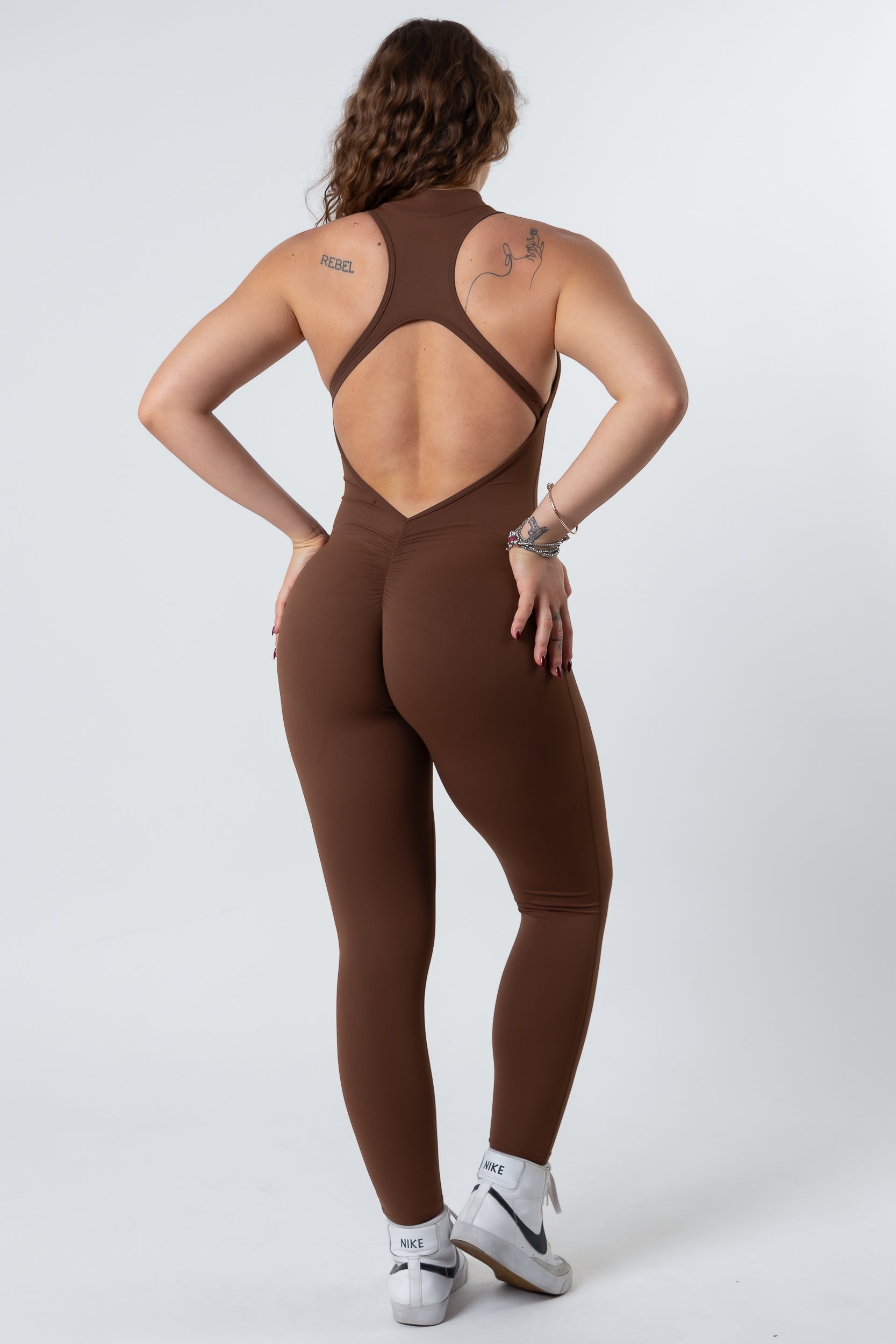 Jumpsuit Seamless Brown