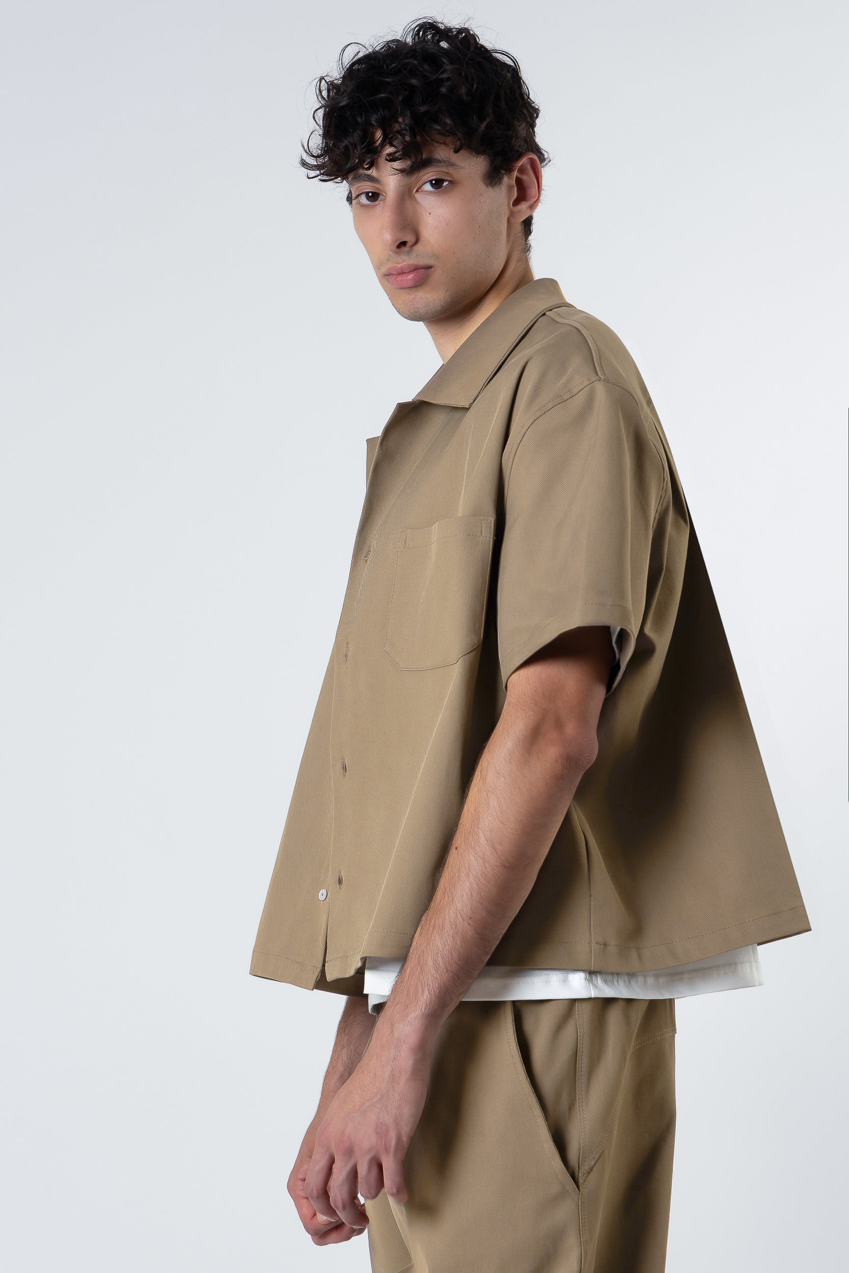 Bull Shirt boxy fit Blanks 280Gsm Sand