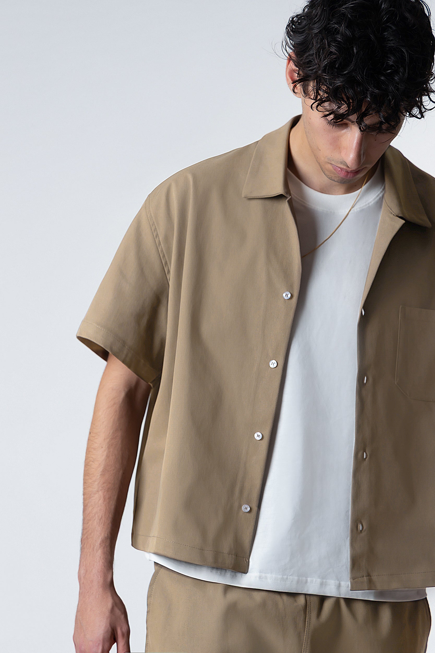 Bull Shirt boxy fit Blanks 280Gsm Sand