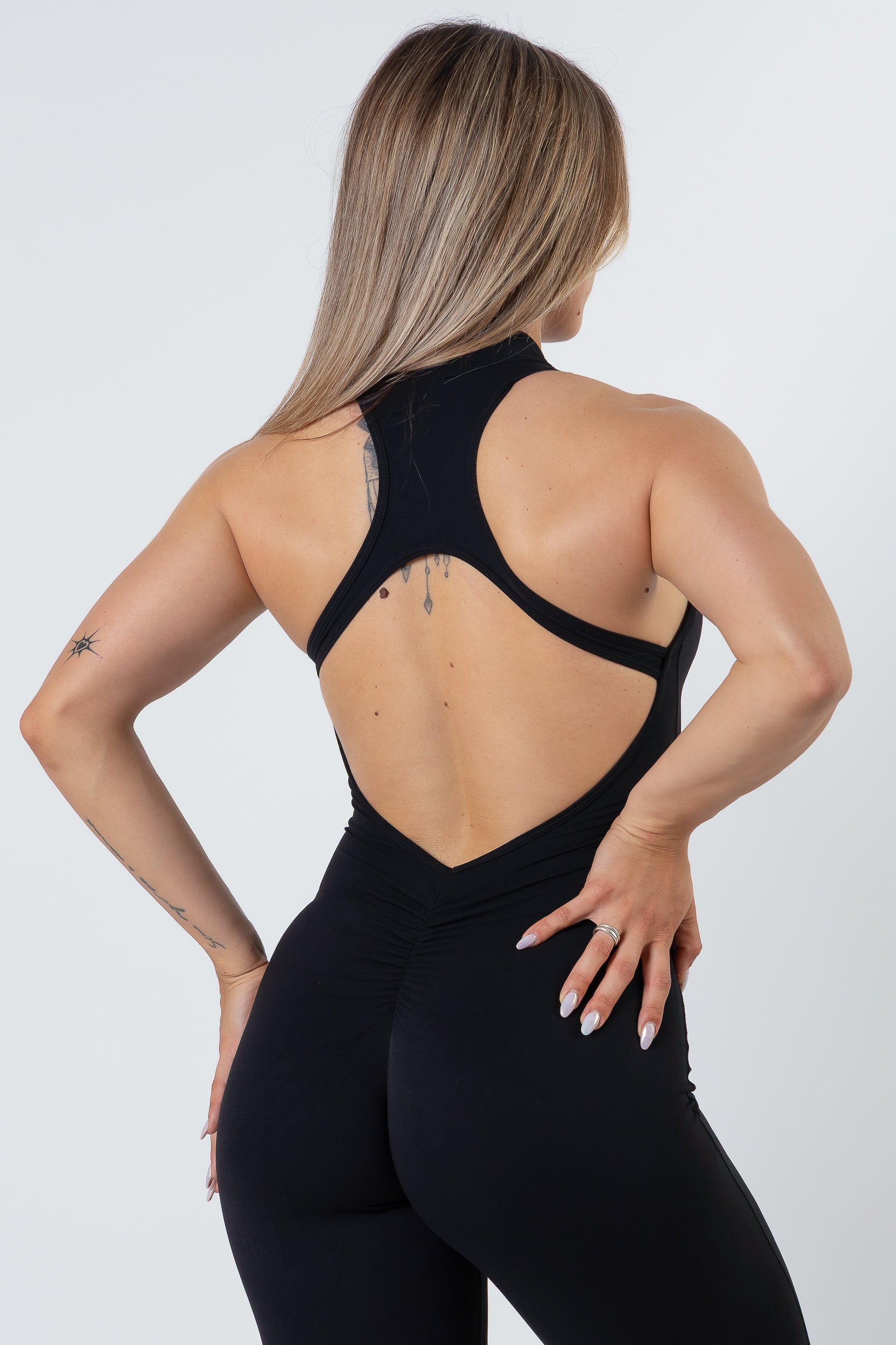 Jumpsuit Seamless Black