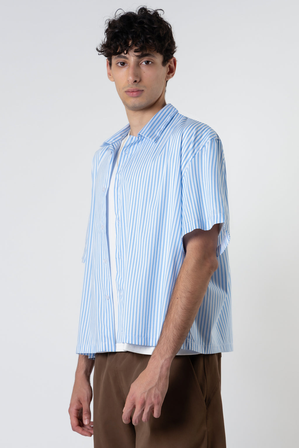 Striped Shirt boxy fit Blanks