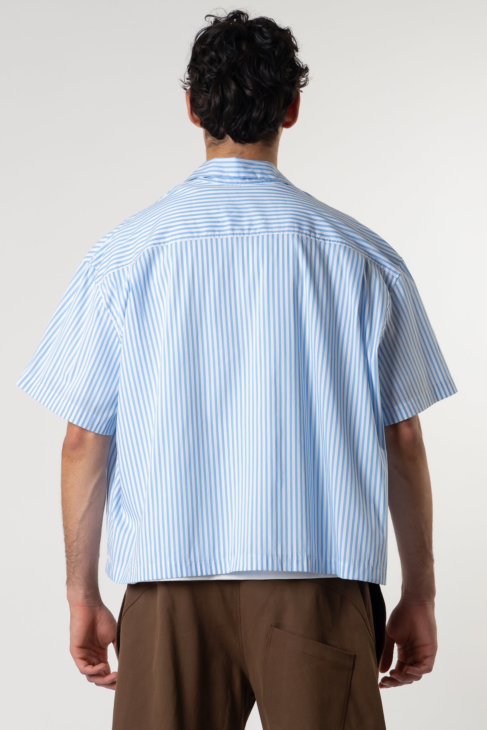 Striped Shirt boxy fit Blanks