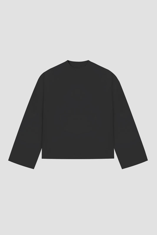 Longsleeve Blanks 220GSM Black