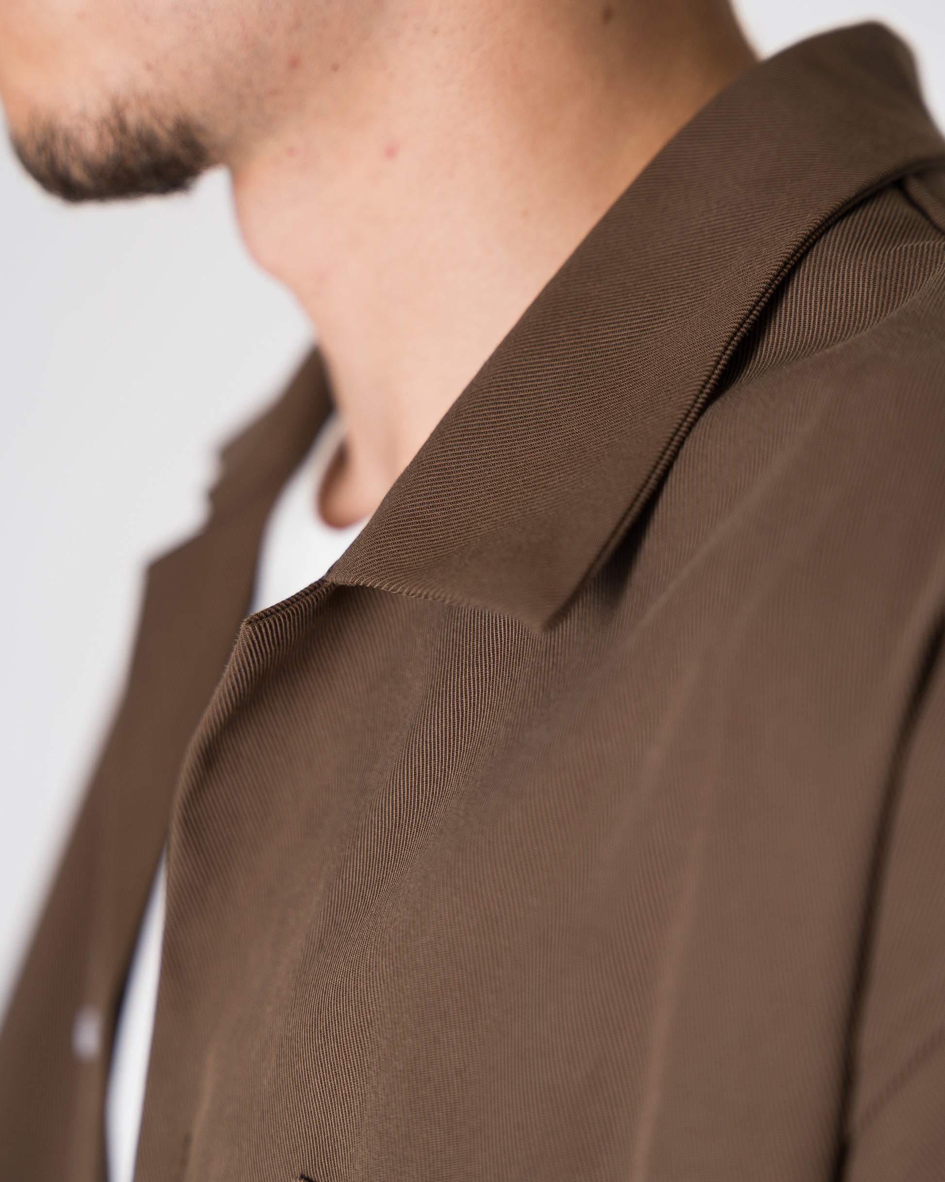 Bull Shirt boxy fit Blanks 280Gsm Moka