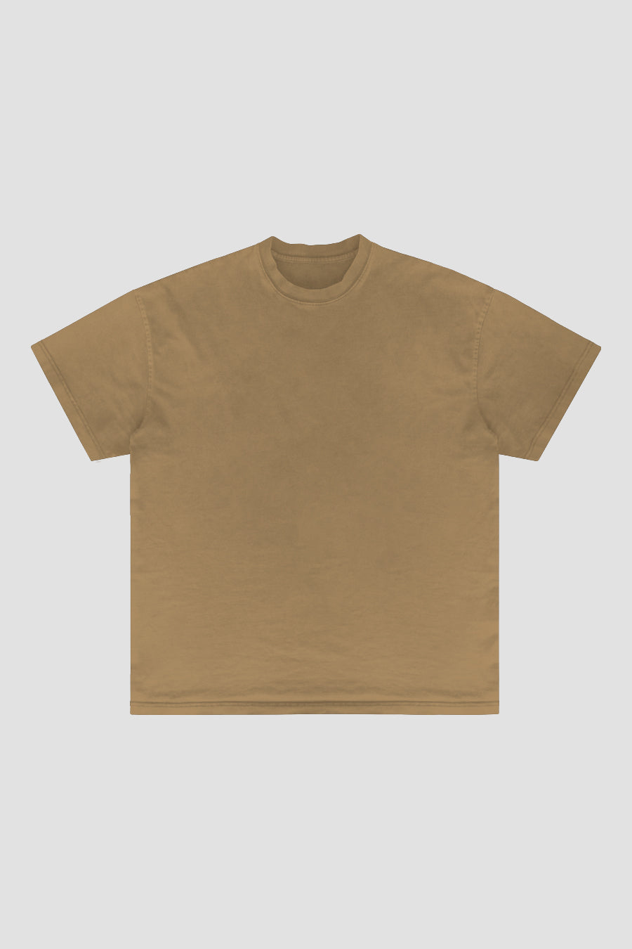 Blanks Boxy Fit T-Shirt 190GSM Camel