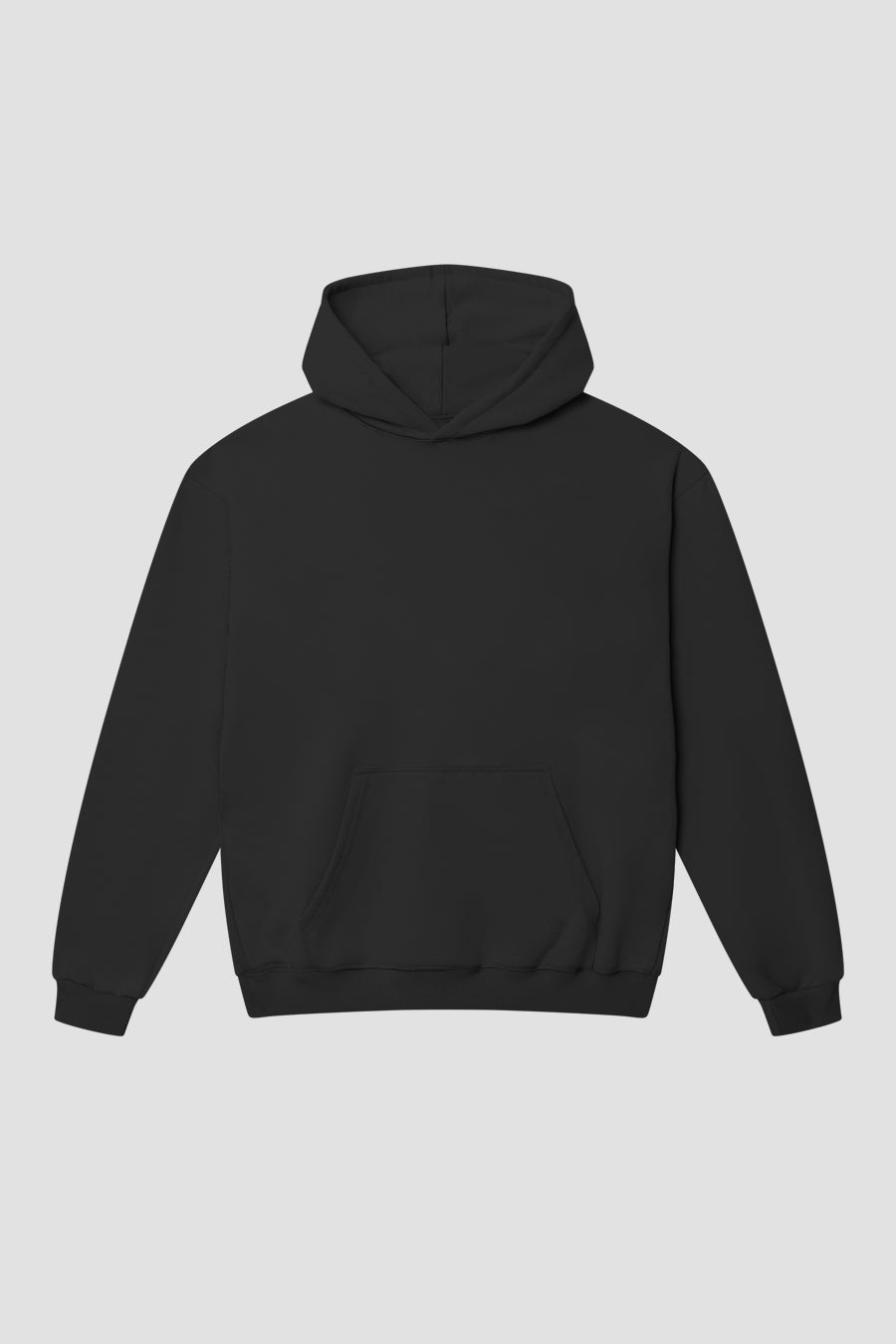 Hoodie Premium Blanks 330GSM Black