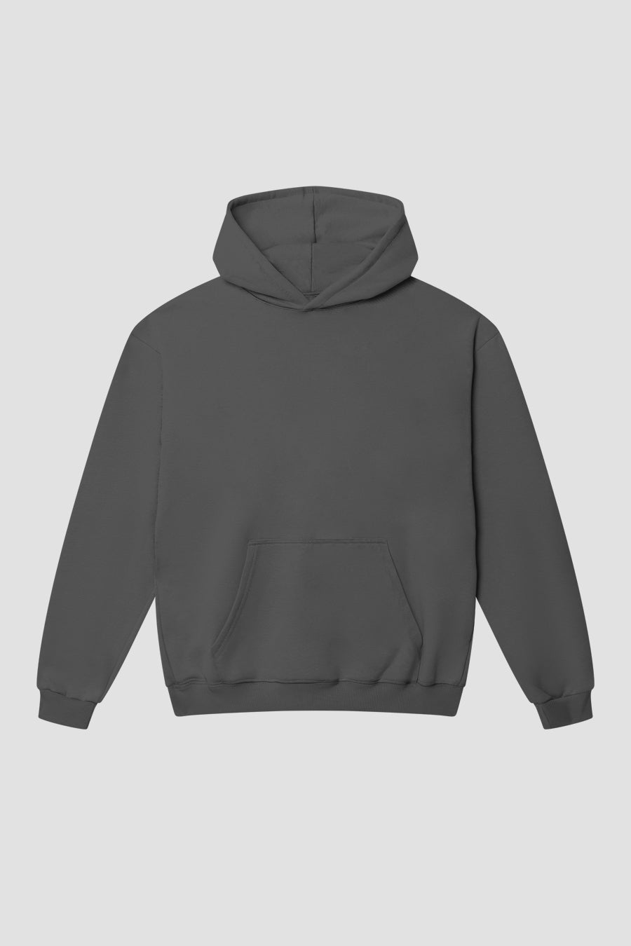 Hoodie Premium Blanks 330GSM Dark Grey