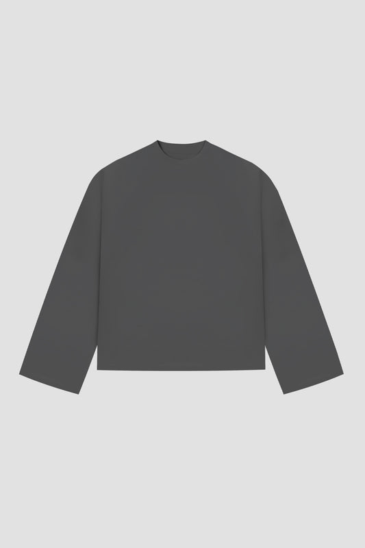 Longsleeve Blanks 220GSM Dark Grey
