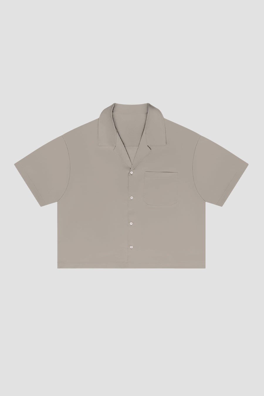 Shirt boxy fit Blanks 205Gsm Silver