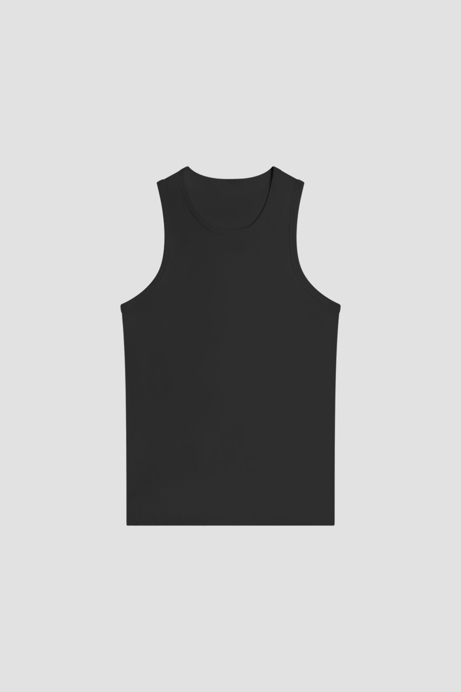 Ribbed Tanktop Blanks 190Gsm Black