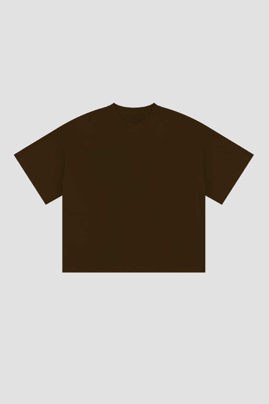 Football Jersey Blanks 270Gsm Dark Chocolate
