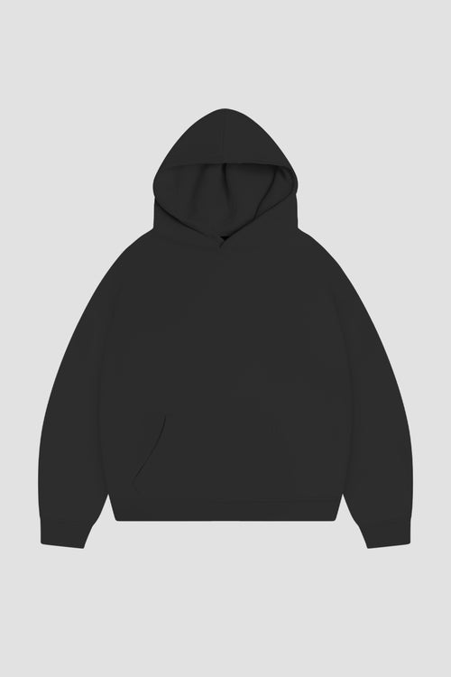 Hoodie Premium Blanks 330GSM Black 