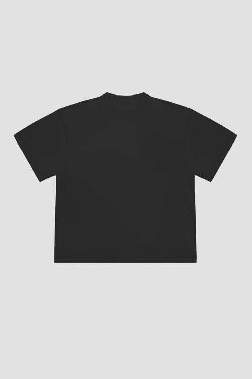 Blanks Boxy Fit T-Shirt 190GSM Black