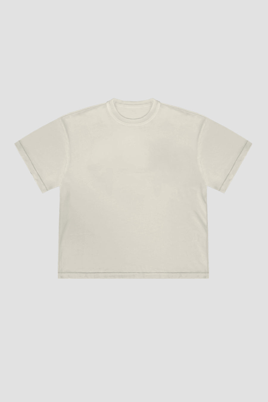 Blanks Boxy Fit T-Shirt 190GSM Cream