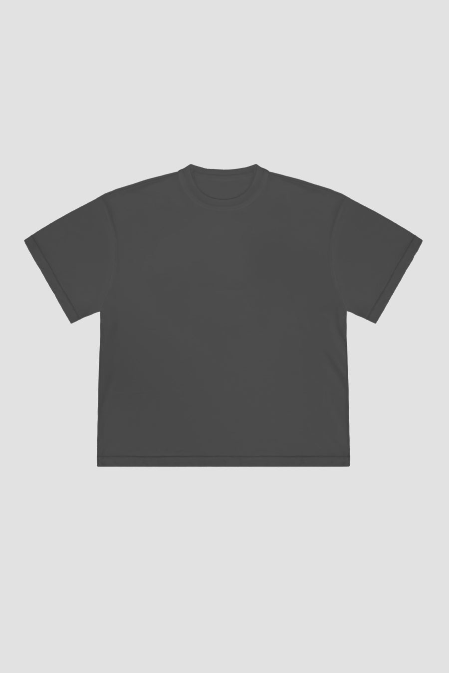 Blanks Boxy Fit T-Shirt 190GSM Dark Grey